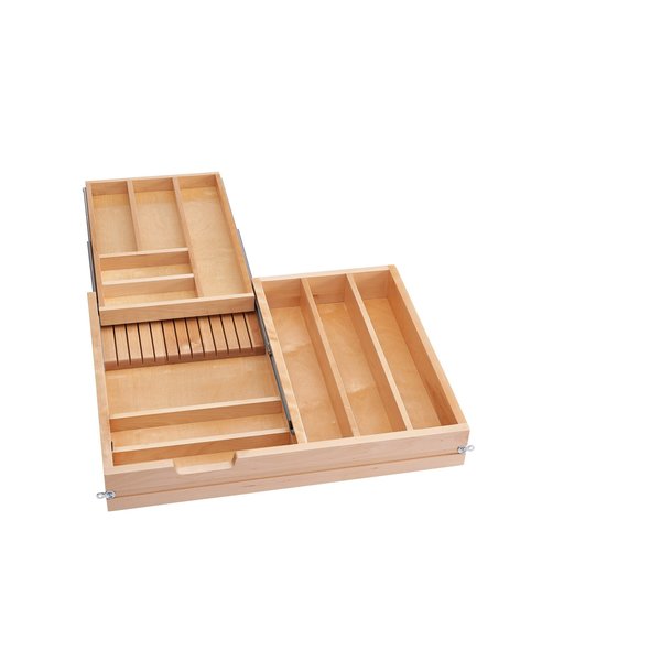 Rev-A-Shelf Rev-A-Shelf Wood Base Cabinet TwoTier Replacement Drawer System wSoft Close 4WTCD-30HSC-1